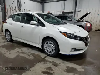 2020 Nissan LEAF SV Plus with VIN 1N4BZ1CP4LC305023, listed as a Copart auction lot 50136155 with 46,195 mi miles and Salvage Title. Bid and sale history available at DreamBid. Image 4.