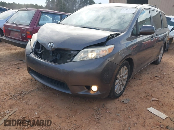 2013 Toyota Sienna XLE with VIN 5TDDK3DC6DS054942, listed as a IAAI auction lot 41172005 with 202,675 mi miles and . Bid and sale history available at DreamBid. Image 17.