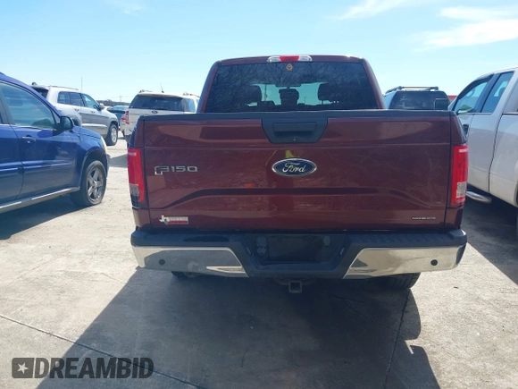 2015 Ford F-150 XLT with VIN 1FTEW1C86FKD40603, listed as a IAAI auction lot 41652081 with 181,643 mi miles and . Bid and sale history available at carsss.com. Image 16.