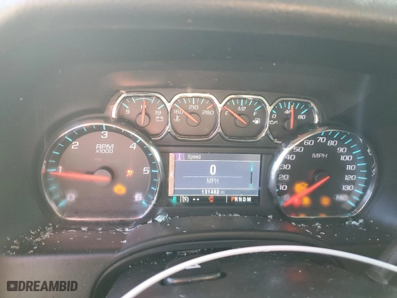 2015 Chevrolet Tahoe LS with VIN 1GNSKAKCXFR546803, listed as a Copart auction lot 81128974 with 131,482 mi miles and Salvage Title. Bid and sale history available at carsss.com. Image 9.