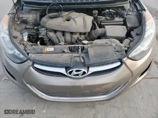 2013 Hyundai Elantra GLS PZEV with VIN 5NPDH4AE5DH351698, listed as a Copart auction lot 50455445 with 0 mi miles and Clean Title. Bid and sale history available at carsss.com. Image 11.