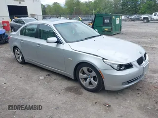2008 BMW 5 Series 528i with VIN WBANU53508CT03625, listed as a IAAI auction lot 42292089 with 116,727 mi miles and . Bid and sale history available at DreamBid. Image 1.