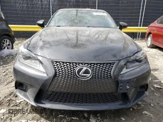 2015 Lexus IS 350 with VIN JTHCE1D25F5008167, listed as a Copart auction lot 49696125 with 121,377 mi miles and Salvage title. Bid and sale history available at DreamBid. Image 5.