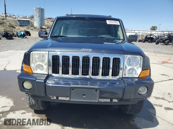 2007 Jeep Commander Limited with VIN 1J8HG58287C608187, listed as a Copart auction lot 52937855 with 163,456 mi miles and Salvage title. Bid and sale history available at DreamBid. Image 5.