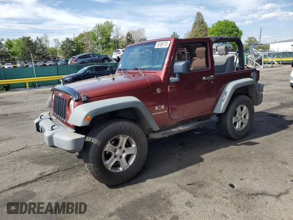 2008 Jeep Wrangler X с VIN 1J4FA24128L546924, выставлен на аукционе Copart как лот 58186175 с пробегом 224 632 миль миль и Списание • Salvage title. История ставок и продаж доступна на DreamBid. Изображение 1.
