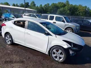 2013 Hyundai Elantra GLS with VIN 5NPDH4AEXDH272852, listed as a IAAI auction lot 42287071 with 255,478 mi miles and . Bid and sale history available at DreamBid. Image 1.