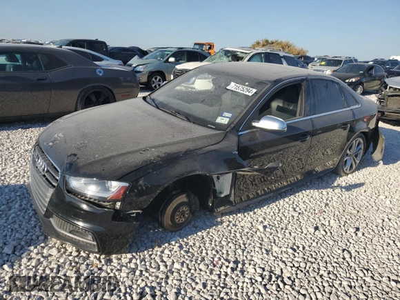 2015 Audi S4 Premium Plus with VIN WAUBGAFL2FA069302, listed as a Copart auction lot 71575294 with 104,664 mi miles and Salvage Title. Bid and sale history available at carsss.com. Image 1.