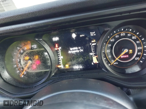 2024 Jeep Wrangler Sport S with VIN 1C4PJXDN2RW306332, listed as a IAAI auction lot 41036573 with 1,785 mi miles and . Bid and sale history available at DreamBid. Image 7.