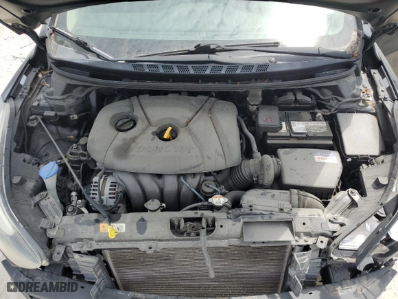2016 Hyundai Elantra SE with VIN KMHDH4AE5GU626511, listed as a Copart auction lot 54536965 with 87,892 mi miles and Clean Title. Bid and sale history available at carsss.com. Image 11.