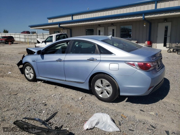 2015 Hyundai Sonata Hybrid Limited with VIN KMHEC4A45FA120820, listed as a Copart auction lot 74912714 with 0 mi miles and Salvage Title. Bid and sale history available at carsss.com. Image 2.