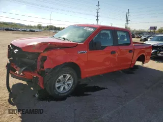 2015 Ford F-150 XLT z VIN 1FTEW1E85FKE49597, wystawiony jako Copart lot #56359715 z przebiegiem 58 018 mil mil oraz Szkoda całkowita • Salvage title. Historia ofert i sprzedaży dostępna na DreamBid. Obrazek 1.