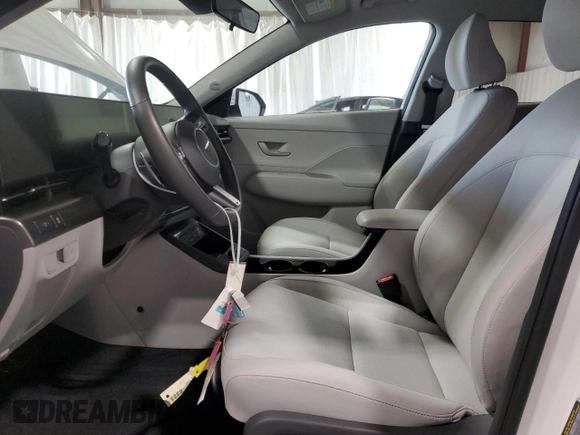 2024 Hyundai Kona SEL with VIN KM8HC3A66RU005607, listed as a Copart auction lot 66020734 with 7,802 mi miles and Salvage Title. Bid and sale history available at carsss.com. Image 7.