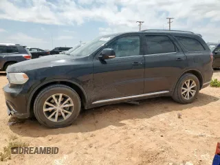 2016 Dodge Durango Limited с VIN 1C4RDHDG9GC322209, выставлен на аукционе Copart как лот 58093655 с пробегом 236 422 миль миль и Списание • Salvage title. История ставок и продаж доступна на DreamBid. Изображение 1.