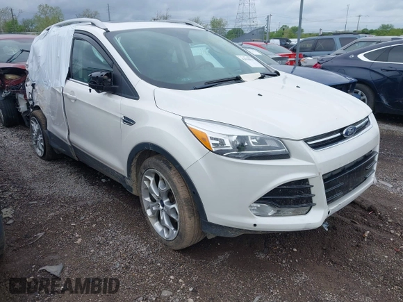 2016 Ford Escape Titanium with VIN 1FMCU9J94GUC22994, listed as a IAAI auction lot 42010816 with 80,293 mi miles. Bid and sale history available at carsss.com. Image 1.