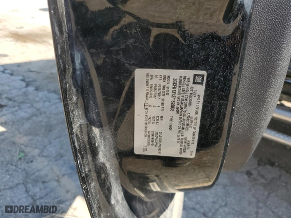 2007 Chevrolet Silverado 1500 LTZ with VIN 2GCFK13Y271592835, listed as a Copart auction lot 69279334 with 177,291 mi miles and Salvage Title. Bid and sale history available at carsss.com. Image 12.