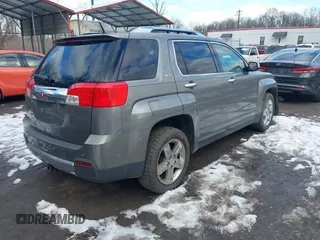 2012 GMC Terrain SLT-2 with VIN 2GKALWEK3C6296768, listed as a IAAI auction lot 41251547 with 157,022 mi miles. Bid and sale history available at carsss.com. Image 4.