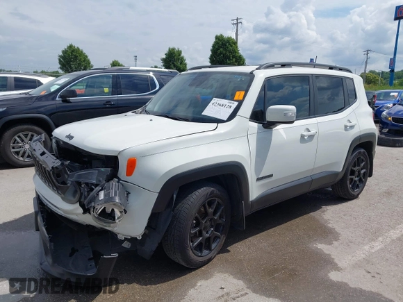 2019 Jeep Renegade Latitude z VIN ZACNJABB2KPK35081, wystawiony jako IAAI lot #42368128 z przebiegiem 94 908 mil mil oraz . Historia ofert i sprzedaży dostępna na DreamBid. Obrazek 18.