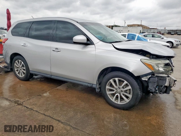 2014 Nissan Pathfinder S z VIN 5N1AR2MN0EC723778, wystawiony jako Copart lot #54785095 z przebiegiem 138 506 mil mil oraz Szkoda całkowita • Salvage title. Historia ofert i sprzedaży dostępna na DreamBid. Obrazek 4.