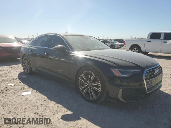 2019 Audi A6 Premium Plus with VIN WAUL2AF27KN022117, listed as a Copart auction lot 49353465 with 91,613 mi miles and Clean Title. Bid and sale history available at carsss.com. Image 4.
