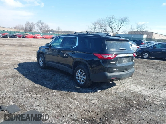2020 Chevrolet Traverse LT Cloth z VIN 1GNEVGKW8LJ246849, wystawiony jako IAAI lot #41652165 z przebiegiem 155 718 mil mil oraz . Historia ofert i sprzedaży dostępna na DreamBid. Obrazek 3.