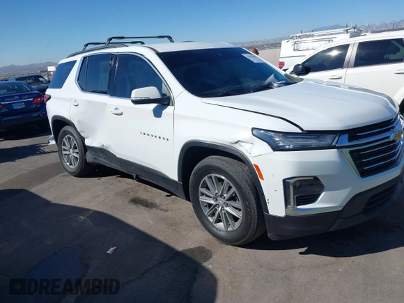 2023 Chevrolet Traverse LT Cloth with VIN 1GNERGKW4PJ130588, listed as a IAAI auction lot 41883308 with 78,792 mi miles and . Bid and sale history available at DreamBid. Image 6.