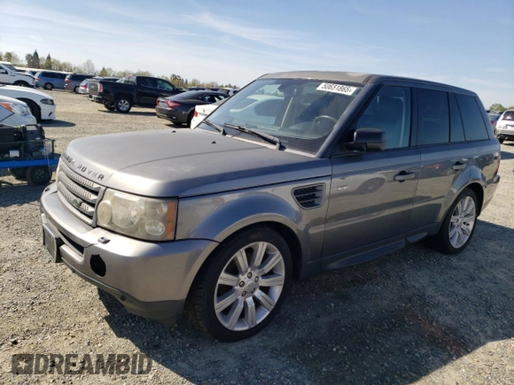 2009 Land Rover Range Rover Sport HSE with VIN SALSF25439A214589, listed as a Copart auction lot 50651865 with 208,970 mi miles and Clean Title. Bid and sale history available at carsss.com. Image 1.