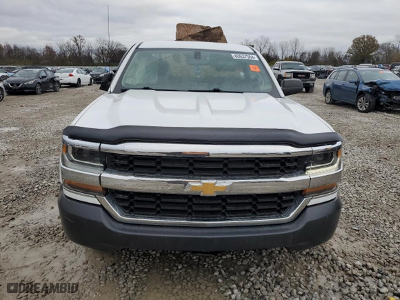 2018 Chevrolet Silverado 1500 LS with VIN 1GCNCNEH6JZ132024, listed as a Copart auction lot 80637564 with 0 mi miles and Salvage Title. Bid and sale history available at carsss.com. Image 5.