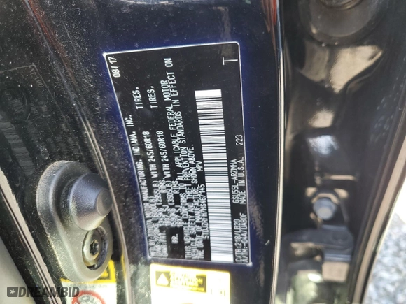 2017 Toyota Highlander XLE with VIN 5TDJZRFH7HS467145, listed as a Copart auction lot 44427555 with 125,765 mi miles and Salvage Title. Bid and sale history available at carsss.com. Image 13.