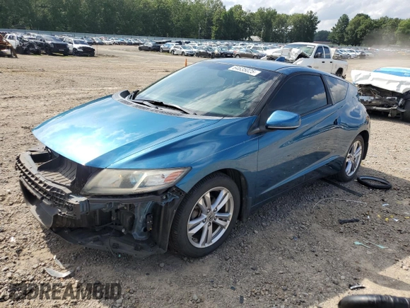 2011 Honda CR-Z EX with VIN JHMZF1D69BS014057, listed as a Copart auction lot 64635025 with 96,076 mi miles and Clean title. Bid and sale history available at DreamBid. Image 1.