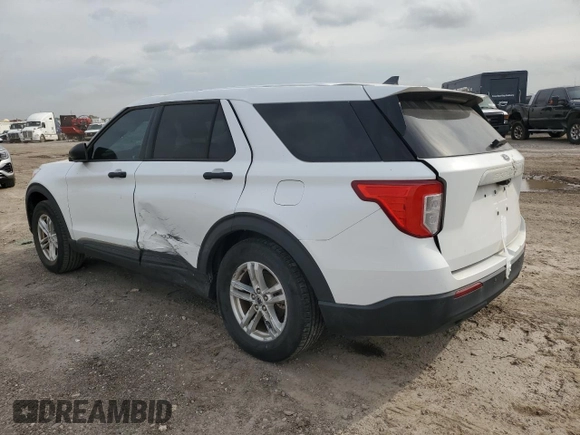 2022 Ford Explorer with VIN 1FMSK7BH7NGB30639, listed as a Copart auction lot 55044715 with 15,882 mi miles and Salvage title. Bid and sale history available at DreamBid. Image 2.