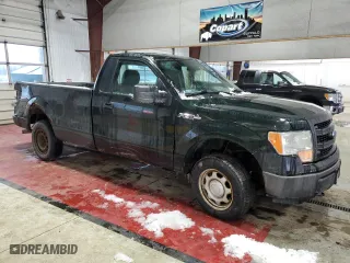 2013 Ford F-150 XL with VIN 1FTNF1EF3DKE29764, listed as a Copart auction lot 44132955 with 130,704 mi miles and Salvage Title. Bid and sale history available at carsss.com. Image 4.