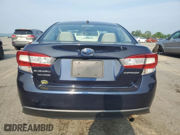 2019 Subaru Impreza with VIN 4S3GKAA61K3610069, listed as a Copart auction lot 59883175 with 102,706 mi miles and Salvage title. Bid and sale history available at DreamBid. Image 6.