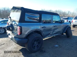2023 Ford Bronco with VIN 1FMEE5DP3PLC10463, listed as a IAAI auction lot 41555053 with 6,637 mi miles. Bid and sale history available at carsss.com. Image 17.