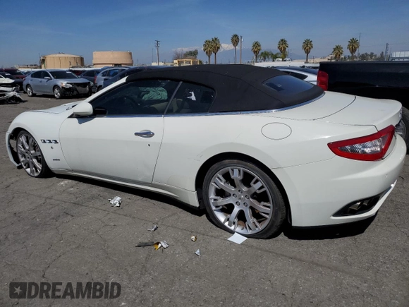 2015 Maserati GranTurismo Sport with VIN ZAM45MMA4F0140487, listed as a Copart auction lot 47414703 with 33,718 mi miles and . Bid and sale history available at DreamBid. Image 2.