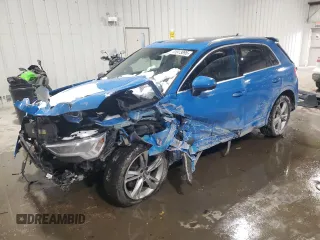 2019 Audi Q3 S line Premium Plus with VIN WA1EECF37K1067325, listed as a Copart auction lot 41913895 with 44,397 mi miles and Salvage Title. Bid and sale history available at carsss.com. Image 1.
