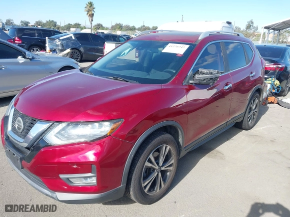 2019 Nissan Rogue SL with VIN 5N1AT2MTXKC732449, listed as a IAAI auction lot 41276747 with 86,813 mi miles. Bid and sale history available at carsss.com. Image 21.