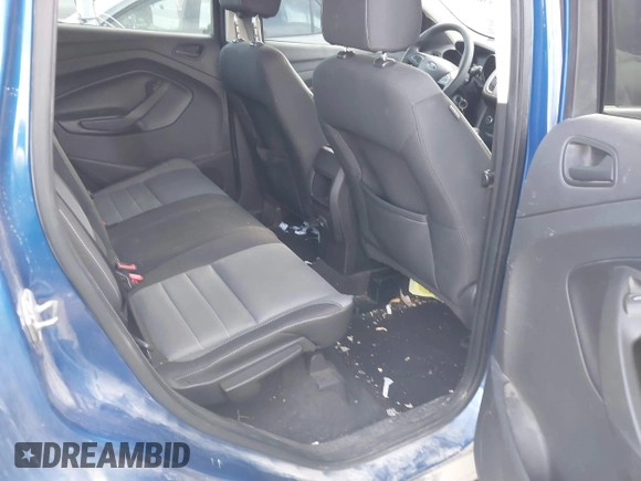 2017 Ford Escape S with VIN 1FMCU0F74HUC10414, listed as a IAAI auction lot 40830488 with 196,574 mi miles. Bid and sale history available at carsss.com. Image 8.