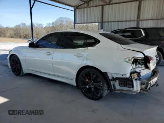 2017 Infiniti Q70 3.7 with VIN JN1BY1AP4HM741603, listed as a Copart auction lot 46548605 with 142,201 mi miles and Salvage Title. Bid and sale history available at DreamBid. Image 2.