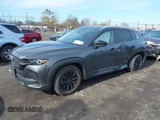 2025 Mazda CX-50 S Premium with VIN 7MMVABDM0SN316760, listed as a IAAI auction lot 41864360 with 6,555 mi miles and . Bid and sale history available at DreamBid. Image 17.