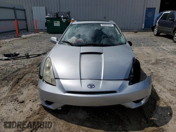 2003 Toyota Celica GT z VIN JTDDR32T730157268, wystawiony jako Copart lot #68884804 z przebiegiem 209 728 mil mil oraz Nie do naprawy • Non repairable. Historia ofert i sprzedaży dostępna na DreamBid. Obrazek 5.