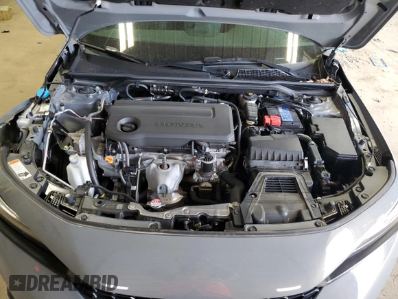 2025 Honda Civic Sport with VIN 2HGFE2F57SH505527, listed as a Copart auction lot 54963955 with 11,408 mi miles and Salvage title. Bid and sale history available at DreamBid. Image 11.