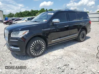 2018 Lincoln Navigator Black Label with VIN 5LMJJ2TT2JEL07749, listed as a Copart auction lot 63938695 with 93,045 mi miles and Non repairable. Bid and sale history available at DreamBid. Image 1.