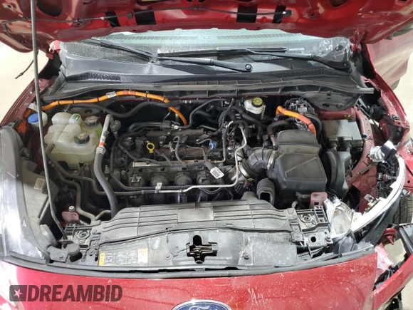2021 Ford Escape SE Hybrid with VIN 1FMCU9BZ5MUB12370, listed as a Copart auction lot 57591475 with 52,799 mi miles and Salvage title. Bid and sale history available at DreamBid. Image 12.