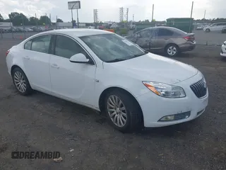 2011 Buick Regal CXL RL1 with VIN W04GN5EC0B1142193, listed as a IAAI auction lot 42481455 with 123,266 mi miles and . Bid and sale history available at DreamBid. Image 1.
