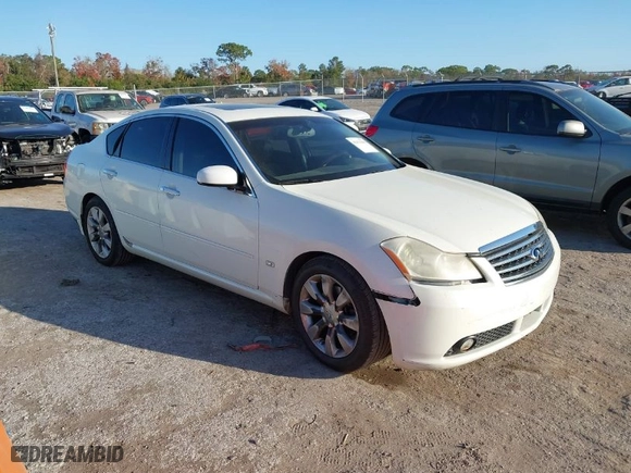 2006 Infiniti M35 with VIN JNKAY01EX6M115986, listed as a IAAI auction lot 41474210 with 144932 miles. Bid and sale history available at carsss.com. Image 1.