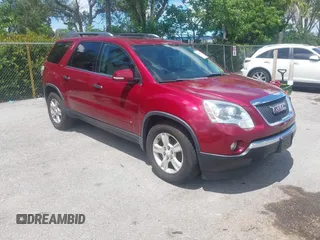 2009 GMC Acadia SLT2 with VIN 1GKER33D79J136066, listed as a IAAI auction lot 42604563 with 215,129 mi miles and . Bid and sale history available at DreamBid. Image 1.