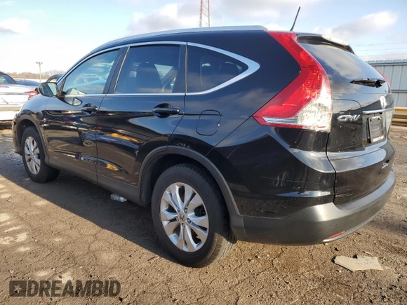 2014 Honda CR-V EX-L with VIN 5J6RM4H7XEL023578, listed as a Copart auction lot 85576344 with 106,898 mi miles and Salvage Title. Bid and sale history available at DreamBid. Image 2.