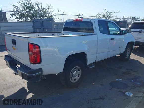 2018 Chevrolet Colorado 2WD Work Truck with VIN 1GCHSBEA6J1141483, listed as a IAAI auction lot 41349613 with 111,864 mi miles and . Bid and sale history available at DreamBid. Image 4.