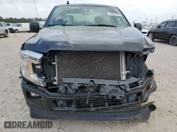 2020 Ford F-150 XL with VIN 1FTEW1CP6LFA93918, listed as a Copart auction lot 51951675 with 47,827 mi miles and Salvage Title. Bid and sale history available at carsss.com. Image 5.