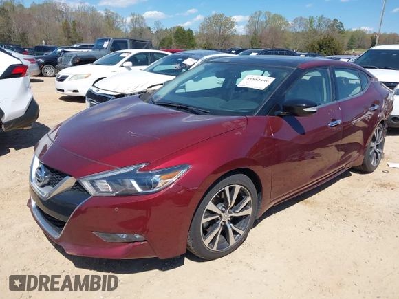 2017 Nissan Maxima SV with VIN 1N4AA6AP5HC404699, listed as a IAAI auction lot 41882446 with 60,211 mi miles and . Bid and sale history available at DreamBid. Image 17.